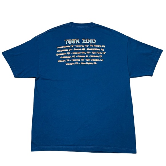 Vintage YES T-Shirt 2010 IN THE PRESENT Concert Tour Tee New/Deadstock XL - Picture 2 of 9